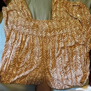 Flowy patterned pants 14/16 from Lane Bryant